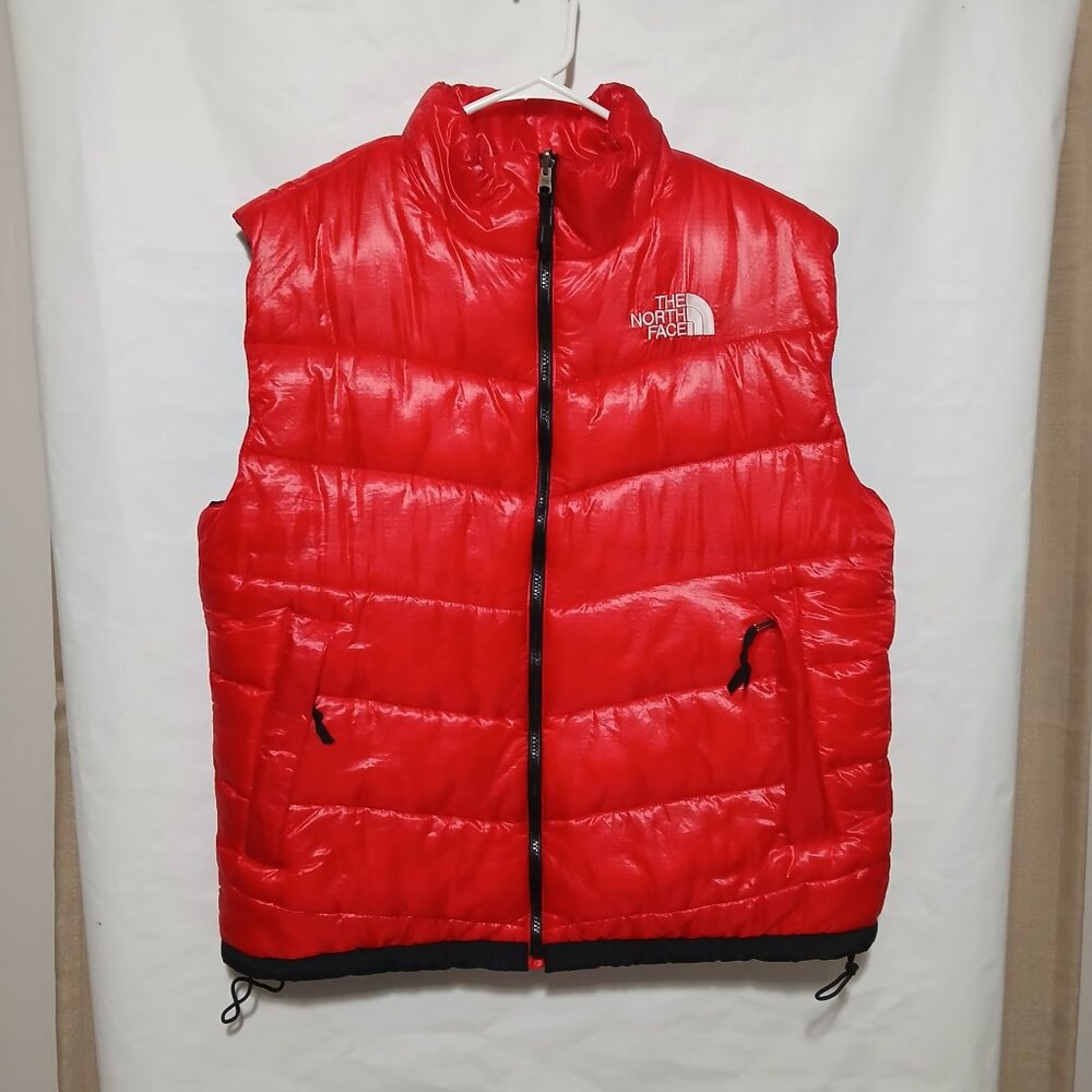 The North Face Vintage Y2K GORE-TEX Ripstop Puffer Vest Men's XL Red Rare